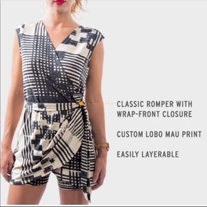 Wrap Skort Romper